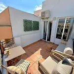 Atico 4 Con Terraza En Centro, Casco Historico Con Aire Acondicionado Y Wifi